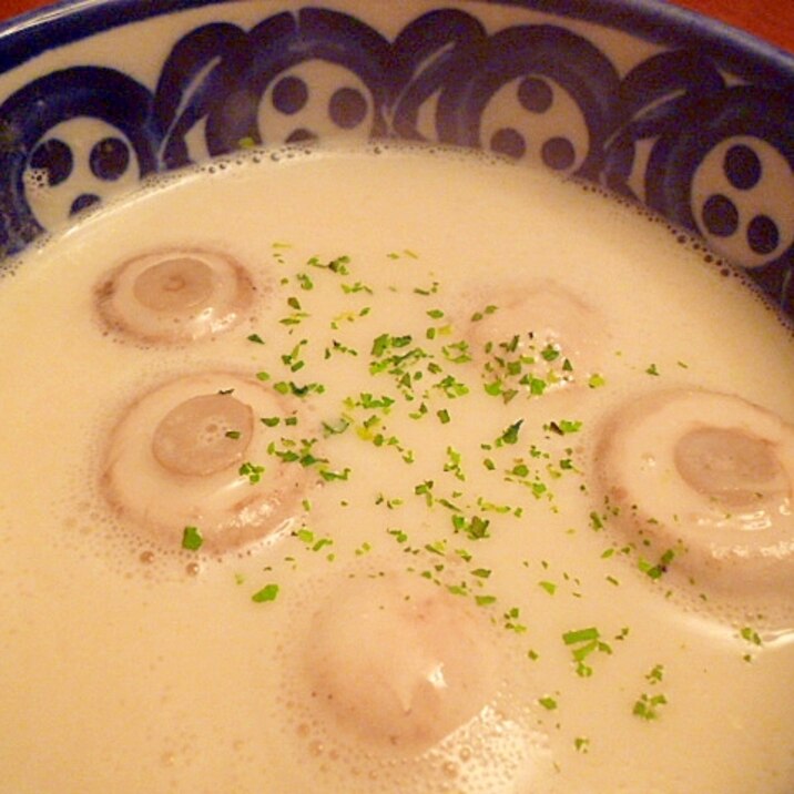 コロコロかわいい☆マッシュルームのスープ